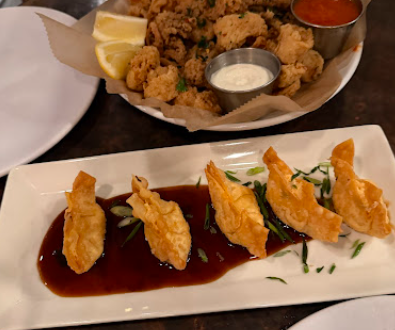 Boca signature dishes Lobster Wontons
Grandma's
Chicken & Waffles